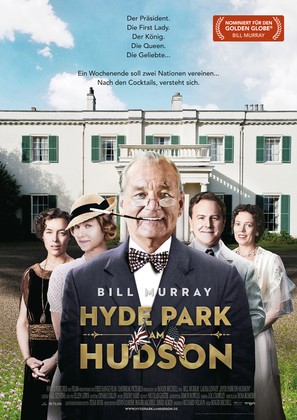 Hyde Park on Hudson - German Movie Poster (thumbnail)