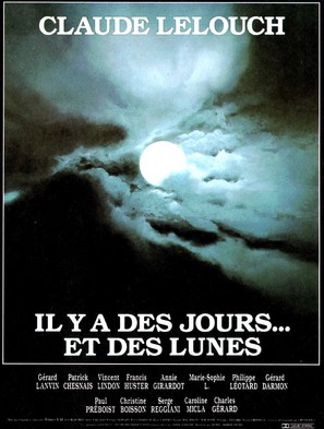 Il y a des jours... et des lunes - French Movie Poster (thumbnail)