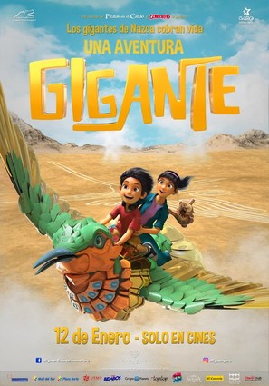 Una Aventura Gigante - Peruvian Movie Poster (thumbnail)