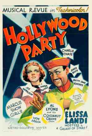 Hollywood Party - Movie Poster (thumbnail)