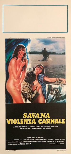 Savana: Violenza carnale - Italian Movie Poster (thumbnail)