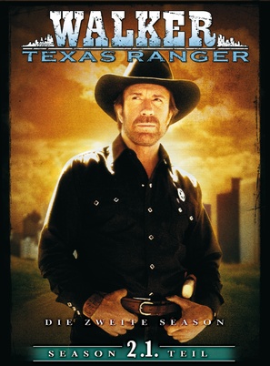 &quot;Walker, Texas Ranger&quot; - German DVD movie cover (thumbnail)