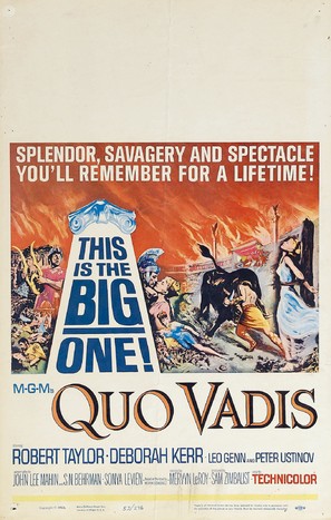 Quo Vadis - Re-release movie poster (thumbnail)