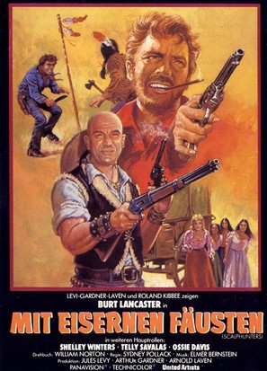 The Scalphunters - German Movie Poster (thumbnail)