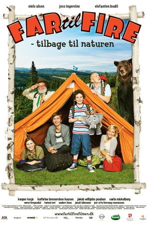Far til fire - tilbage til naturen - Danish Theatrical movie poster (thumbnail)
