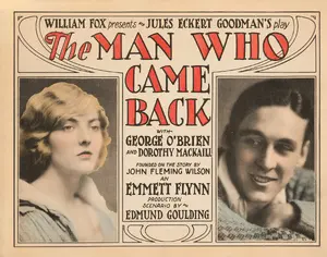 The Man Who Came Back Poster