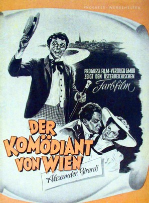 Der Kom&ouml;diant von Wien - Austrian Movie Poster (thumbnail)