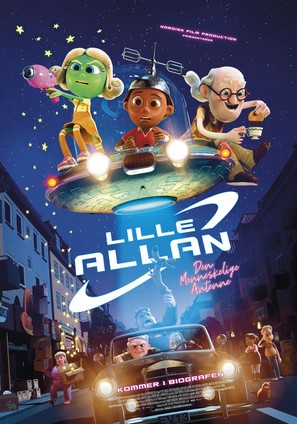 Lille Allan - den menneskelige antenne - Danish Movie Poster (thumbnail)