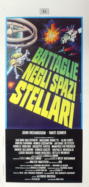 Battaglie negli spazi stellari - Italian Movie Poster (thumbnail)