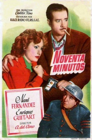 Noventa minutos - Spanish Movie Poster (thumbnail)