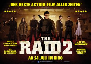 The Raid 2: Berandal - German Movie Poster (thumbnail)