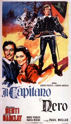 Il capitano nero - Italian Movie Poster (thumbnail)