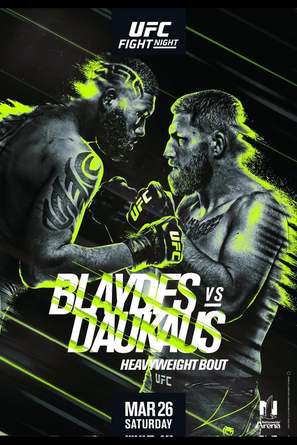 &quot;UFC on ESPN&quot; Blaydes vs. Daukaus - Movie Poster (thumbnail)