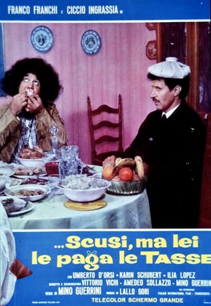 Scusi, ma lei le paga le tasse? - Italian Movie Poster (thumbnail)