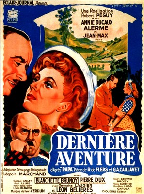 Derni&egrave;re aventure - French Movie Poster (thumbnail)