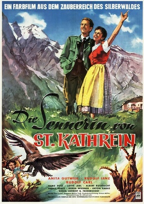 Die Sennerin von St. Kathrein - German Movie Poster (thumbnail)