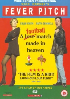 Fever Pitch - British DVD movie cover (thumbnail)