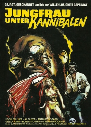 El can&iacute;bal - German Movie Poster (thumbnail)