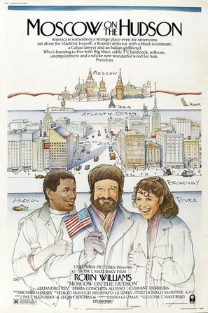 Moscow on the Hudson - Movie Poster (thumbnail)