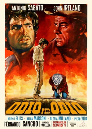 Odio per odio - Italian Movie Poster (thumbnail)