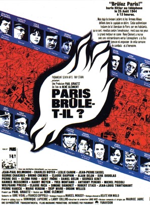 Paris br&ucirc;le-t-il? - French Movie Poster (thumbnail)