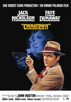 Chinatown - German Movie Poster (thumbnail)
