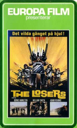 The Losers - Swedish VHS movie cover (thumbnail)