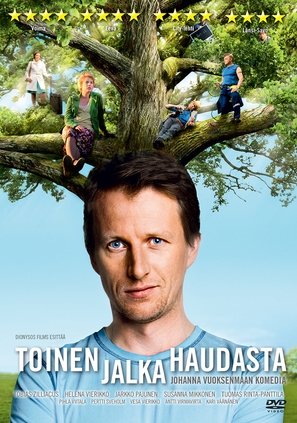 Toinen jalka haudasta - Finnish DVD movie cover (thumbnail)