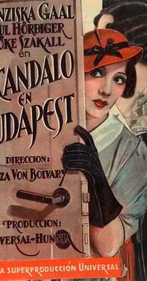 Skandal in Budapest Poster