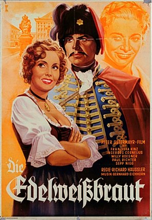Die sch&ouml;ne T&ouml;lzerin - German Movie Poster (thumbnail)
