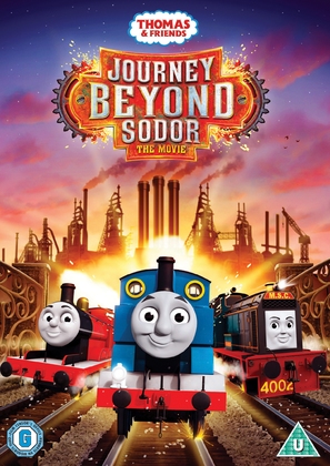 Thomas &amp; Friends: Journey Beyond Sodor - British DVD movie cover (thumbnail)