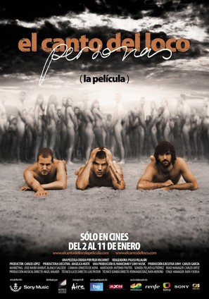 Canto del loco: La pel&iacute;cula, El - Spanish Movie Poster (thumbnail)