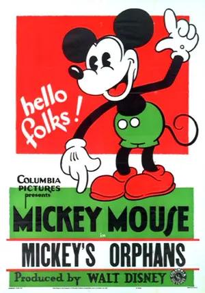Mickey's Orphans Poster