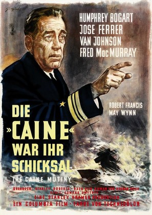 The Caine Mutiny - German Movie Poster (thumbnail)