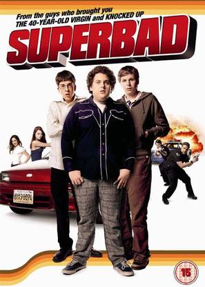 Superbad - British DVD movie cover (thumbnail)