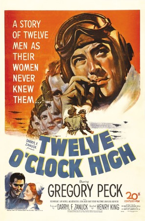 Twelve O&#039;Clock High - Movie Poster (thumbnail)