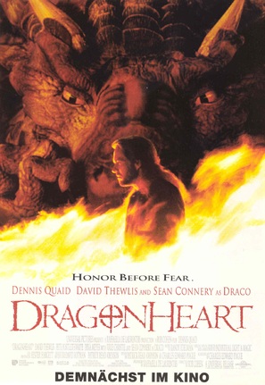 Dragonheart - German Movie Poster (thumbnail)