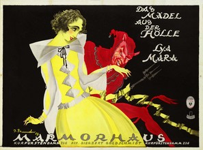 Das M&auml;del aus der H&ouml;lle - German Movie Poster (thumbnail)