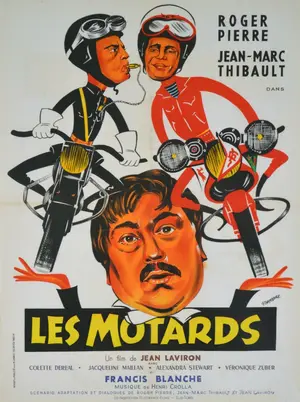 Les motards Poster