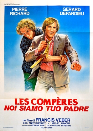 Les comp&egrave;res - Italian Movie Poster (thumbnail)