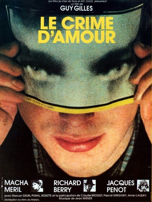 Le crime d&#039;amour - French Movie Poster (thumbnail)