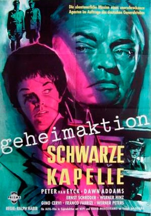 Geheimaktion schwarze Kapelle - German Movie Poster (thumbnail)