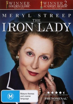 The Iron Lady - Australian DVD movie cover (thumbnail)
