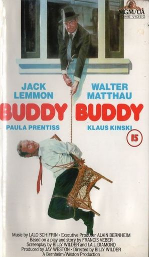 Buddy Buddy - British VHS movie cover (thumbnail)