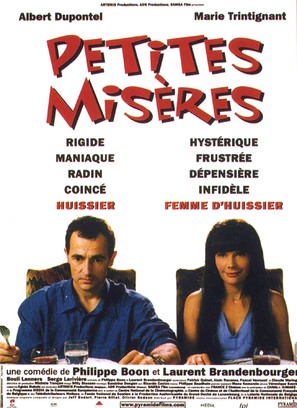Petites mis&egrave;res - French Movie Poster (thumbnail)