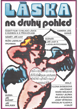 L&aacute;ska na druh&yacute; pohled - Czech Movie Poster (thumbnail)