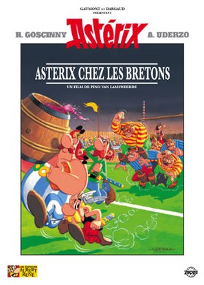 Ast&eacute;rix chez les Bretons - French DVD movie cover (thumbnail)