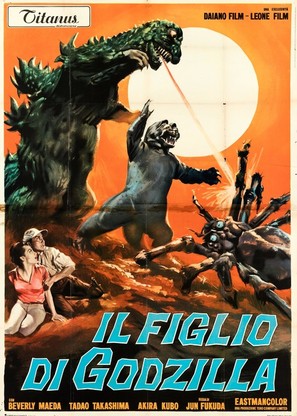 Kaij&ucirc;t&ocirc; no kessen: Gojira no musuko - Italian Movie Poster (thumbnail)