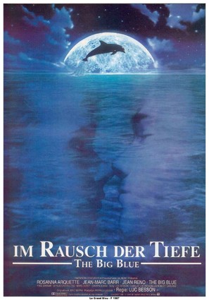 Le grand bleu - German Movie Poster (thumbnail)