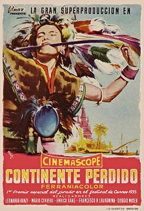Continente perduto - Spanish Movie Poster (thumbnail)